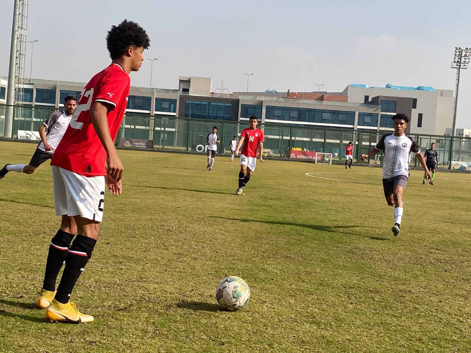 المباراة الودية لمنتخب الشباب