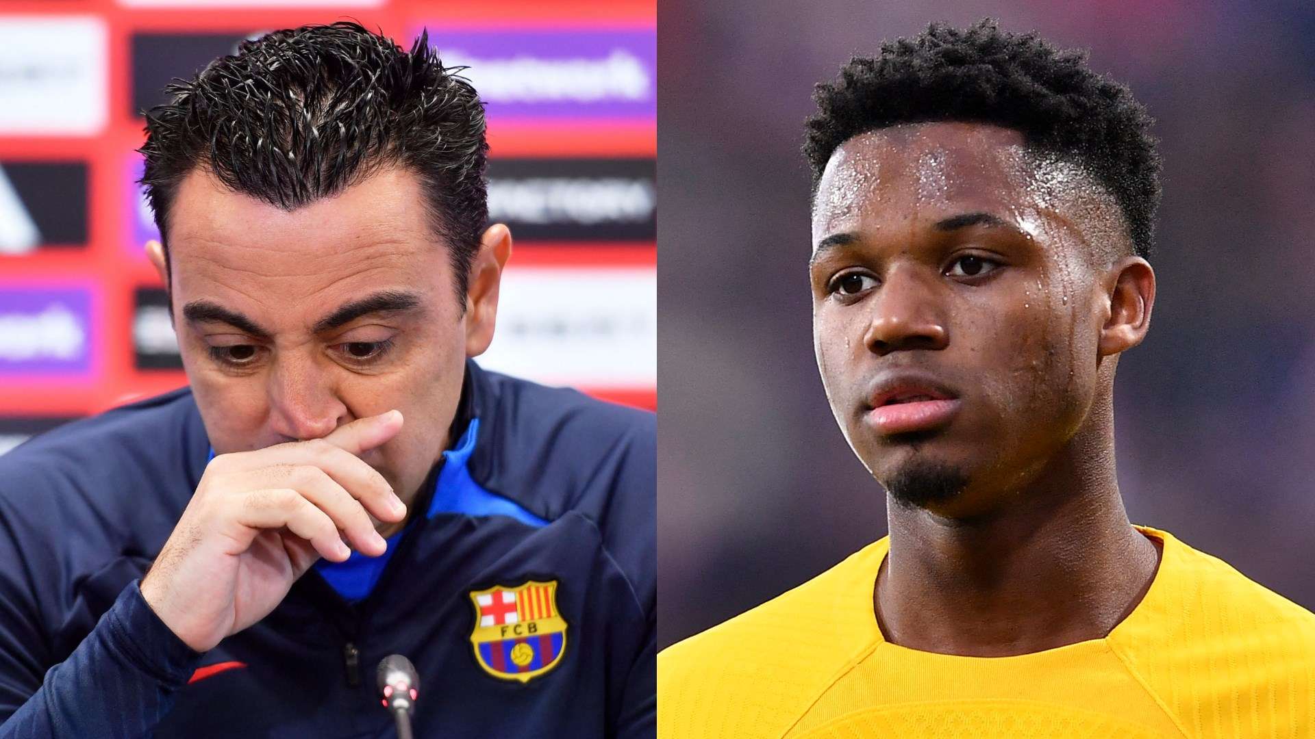 Xavi Ansu Fati Barcelona 2022-23