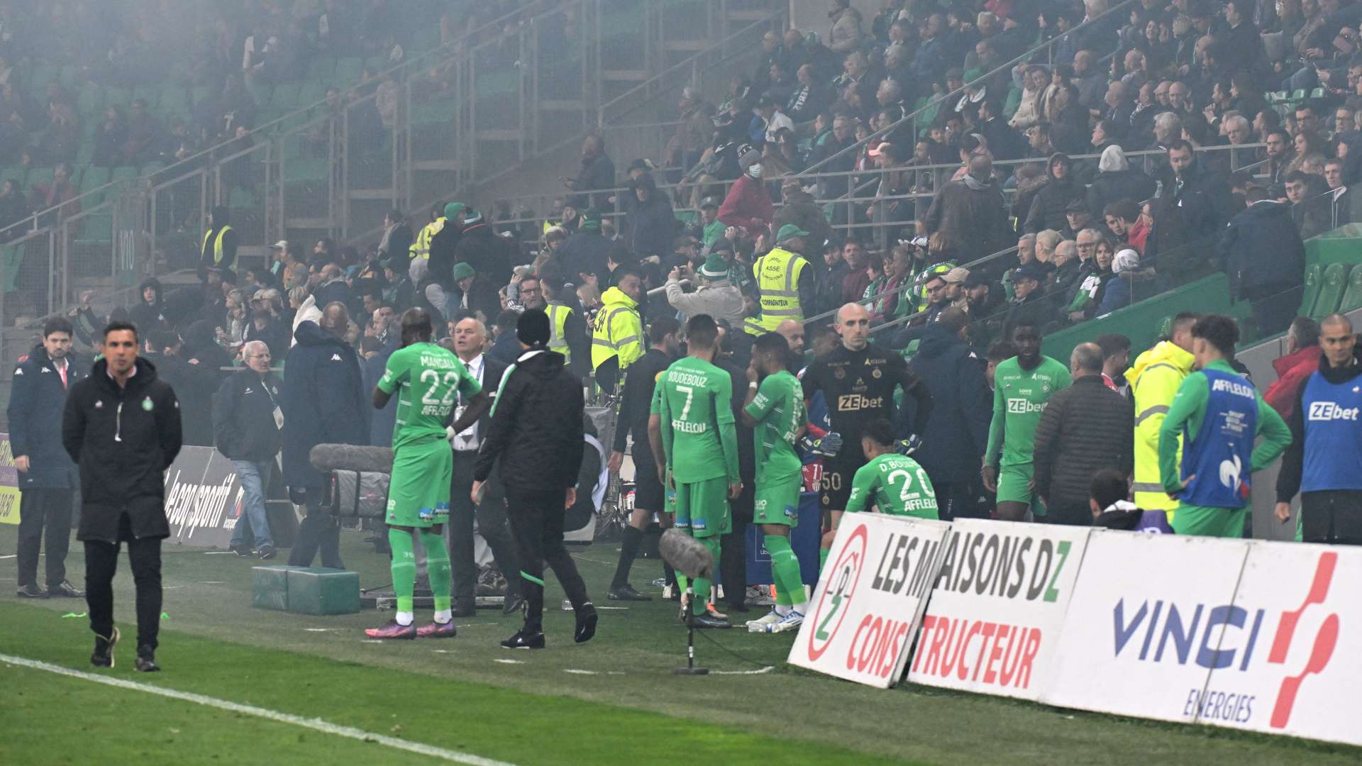 Saint-Etienne fans