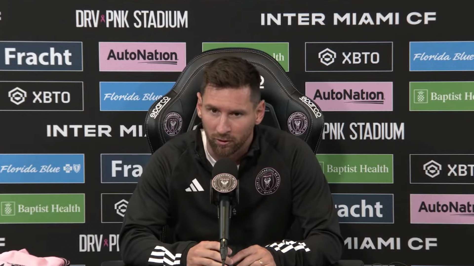 lionel messi conferencia prensa inter miami