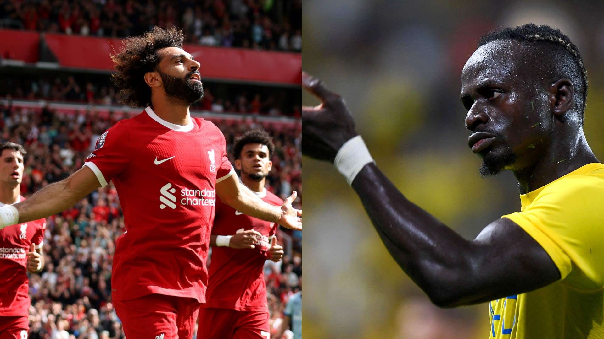 mohamed salah - sadio mane