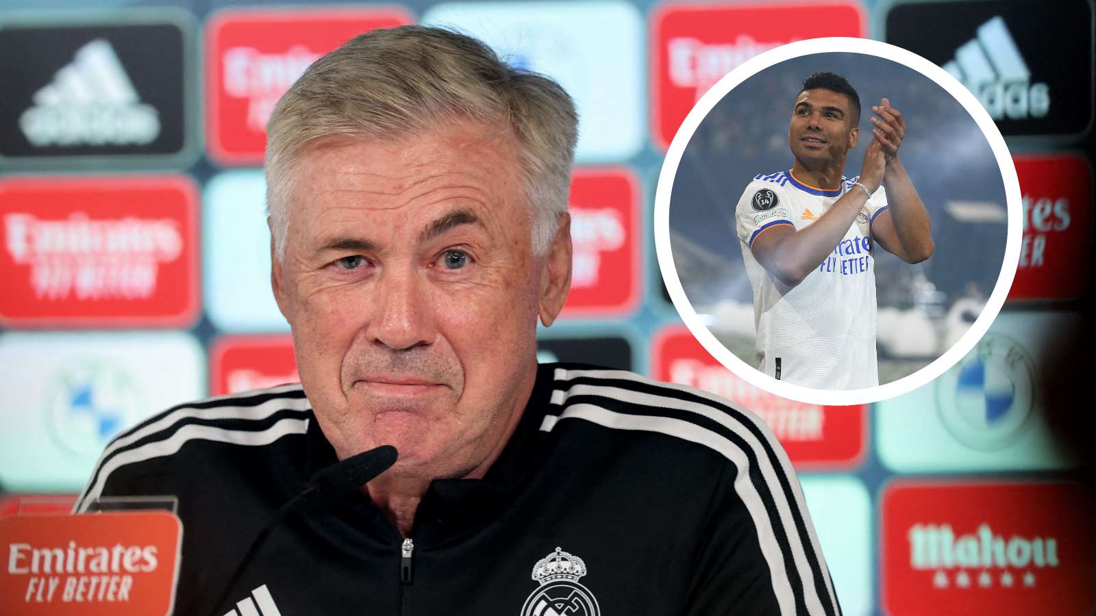 Carlo Ancelotti Casemiro GFX