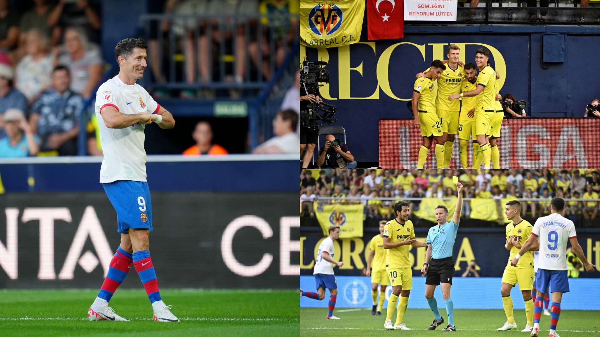 Robert Lewandowski, Villarreal vs Barcelona 27082023