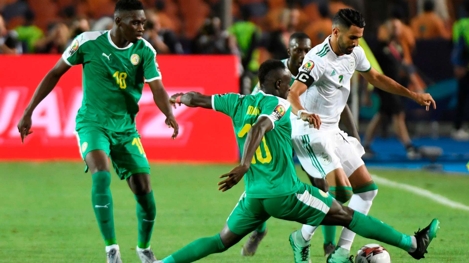 Sadio Mane - Riyad Mahrez - Senegal - Algeria