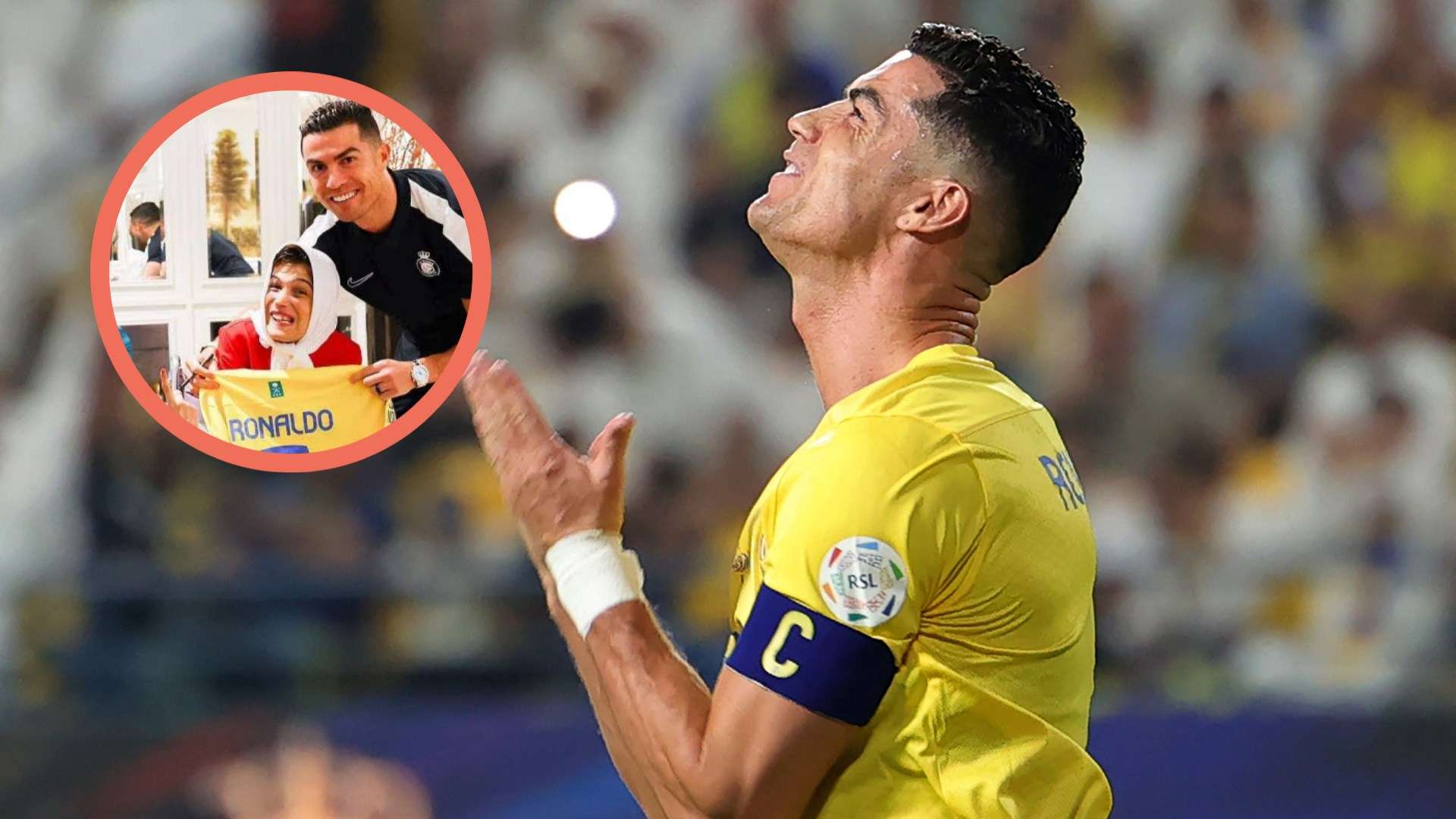 Cristiano Ronaldo Nassr Fatemeh Hamami Iran