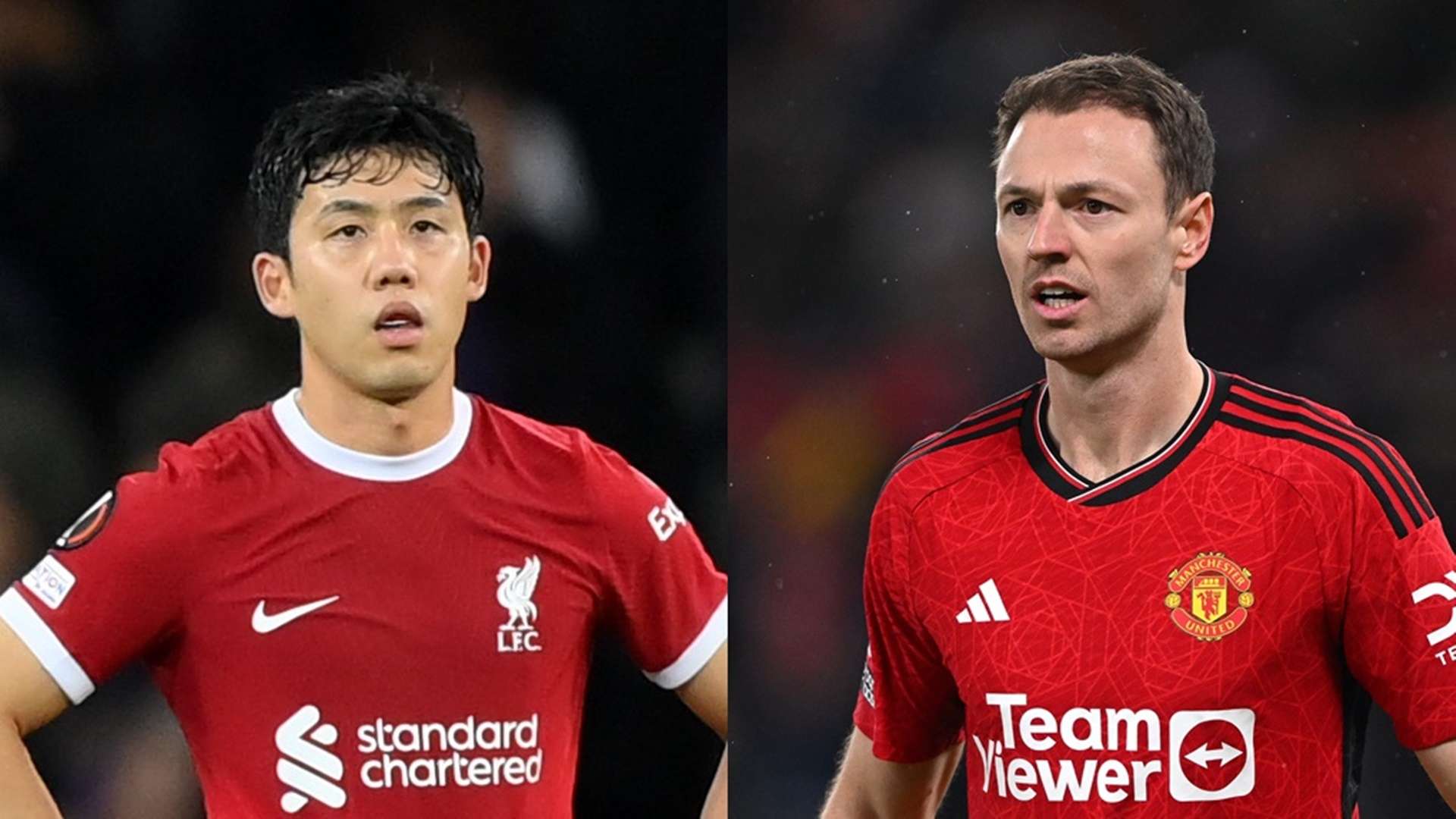 MP_Wataru Endo_Liverpool vs Jonny Evans_Manchester United