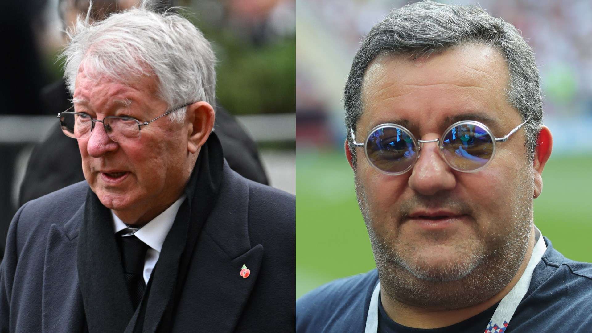 Mino Raiola Alex Ferguson