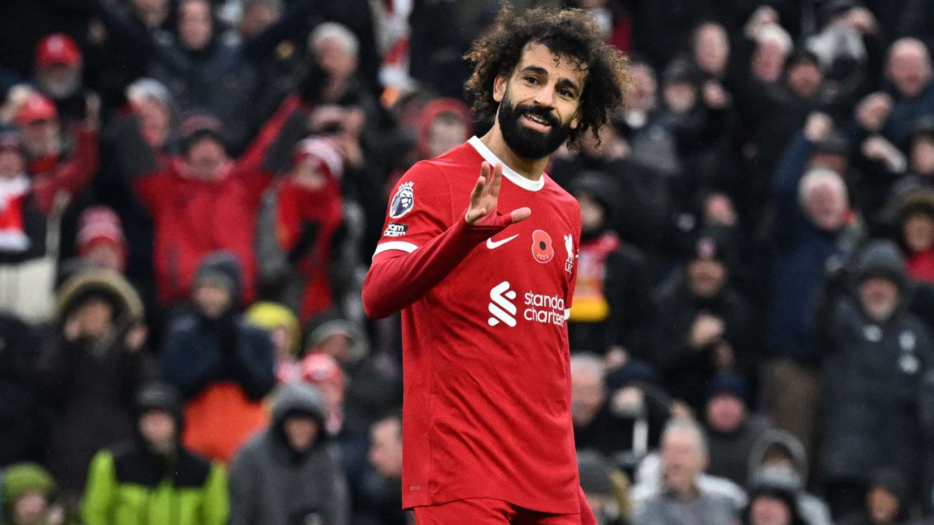 Mohamed Salah Liverpool Brentford Premier League 2023-24