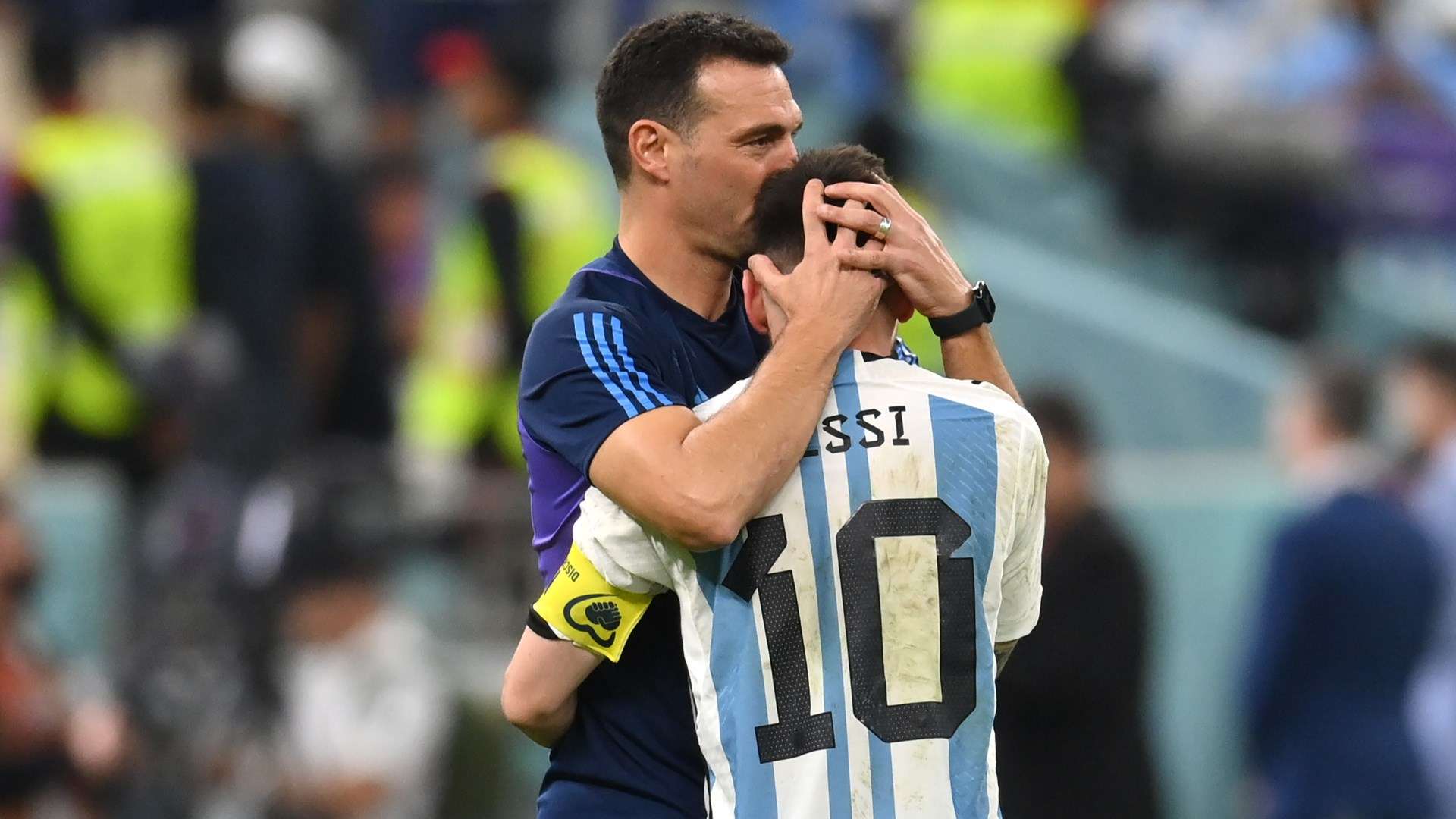 Lionel Messi Lionel Scaloni Argentina