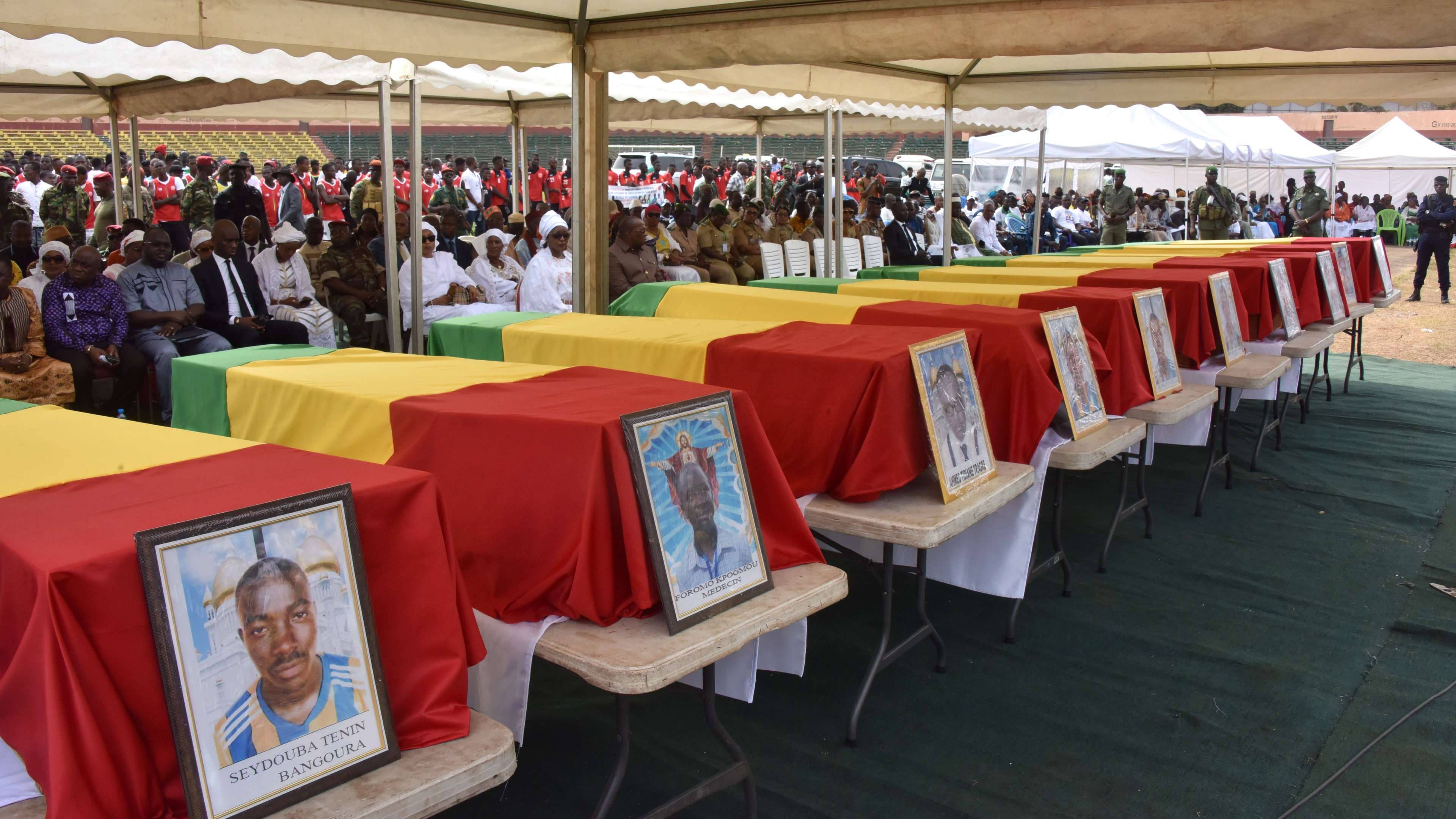 Six Guinea fans Gambia Afcon