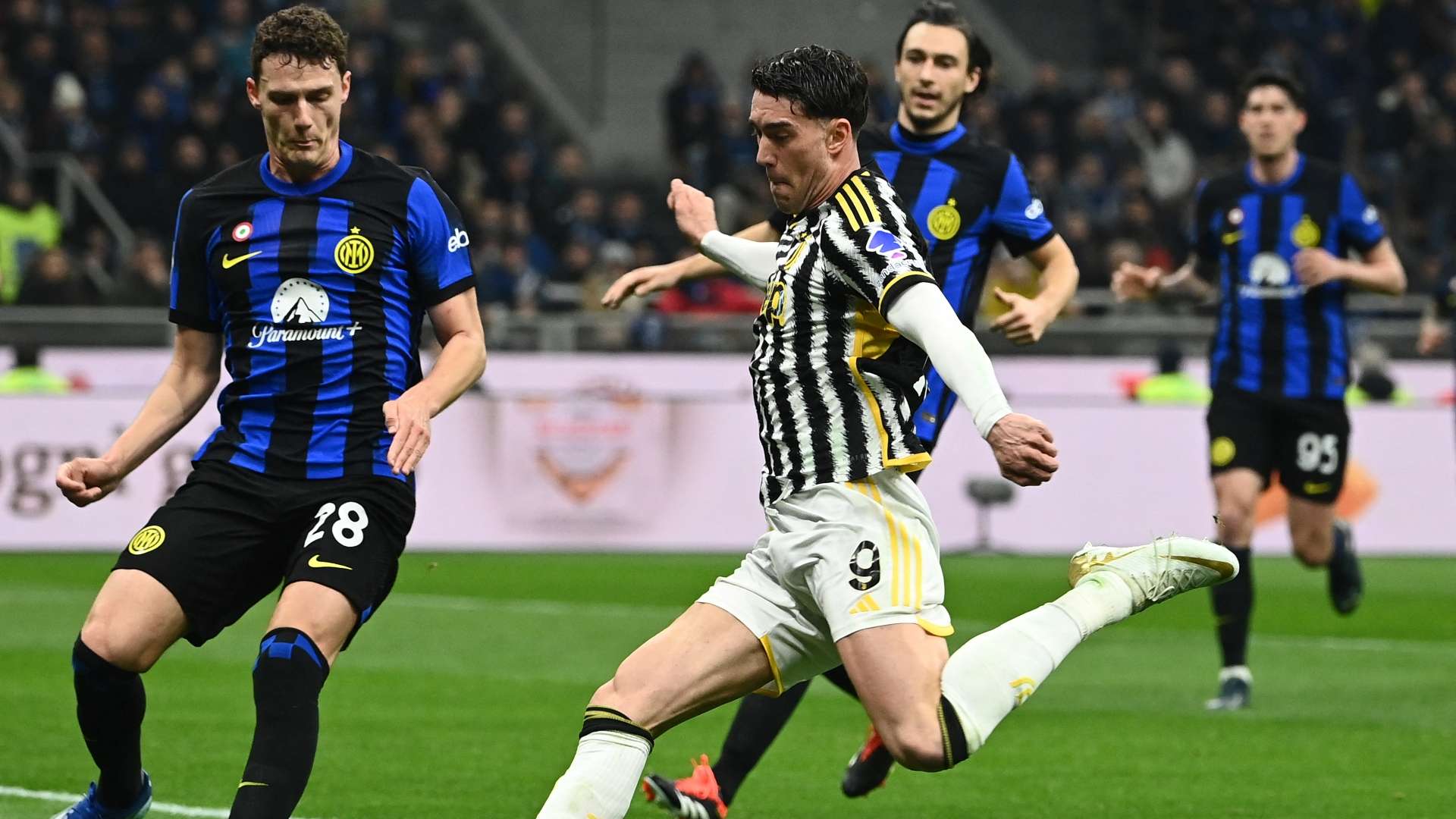 Vlahovic Pavard Inter Juventus