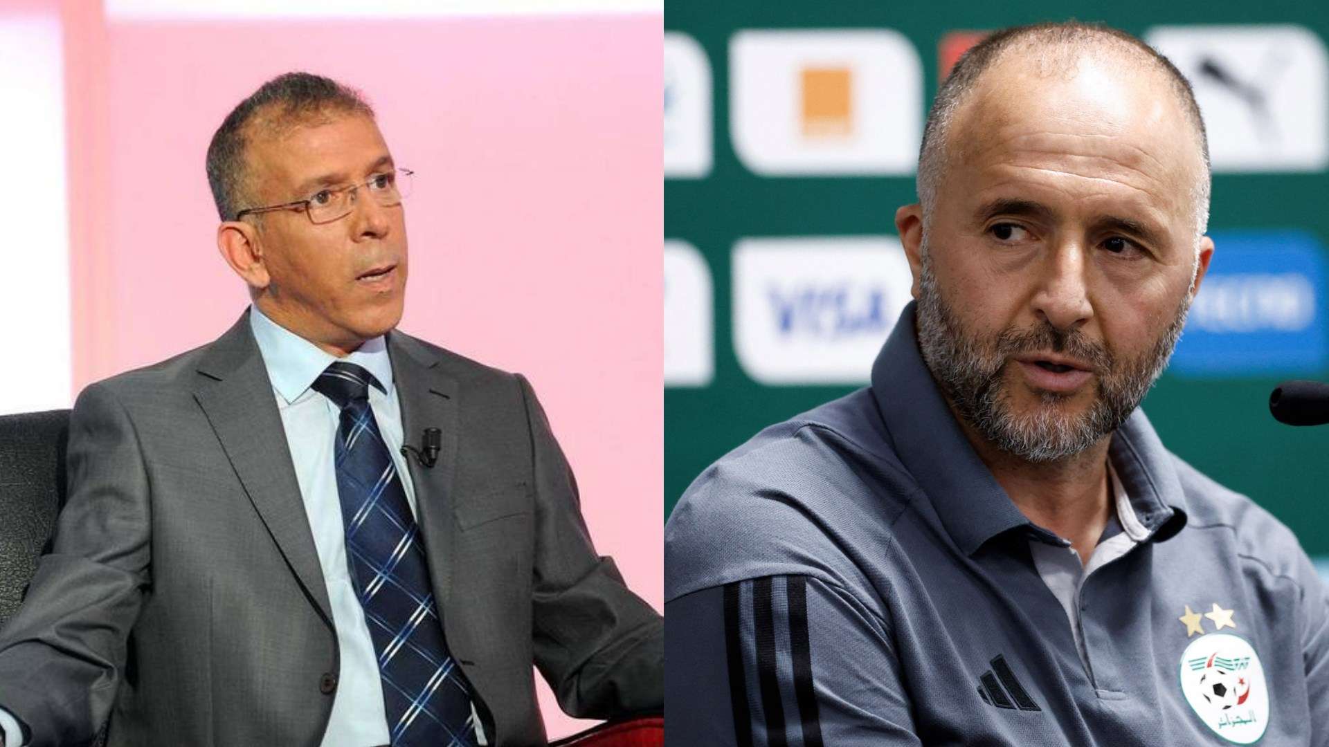 Djamel Belmadi Hafid Derradji Algeria