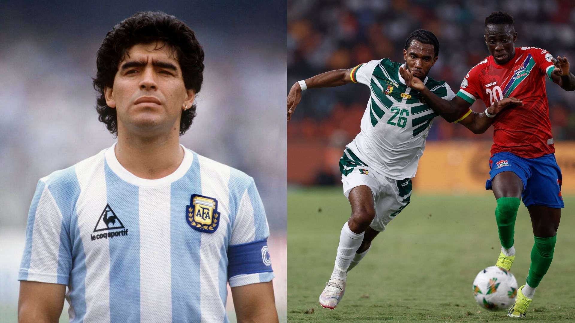 Diego Maradona Cameroon Gambia AFCON 2023