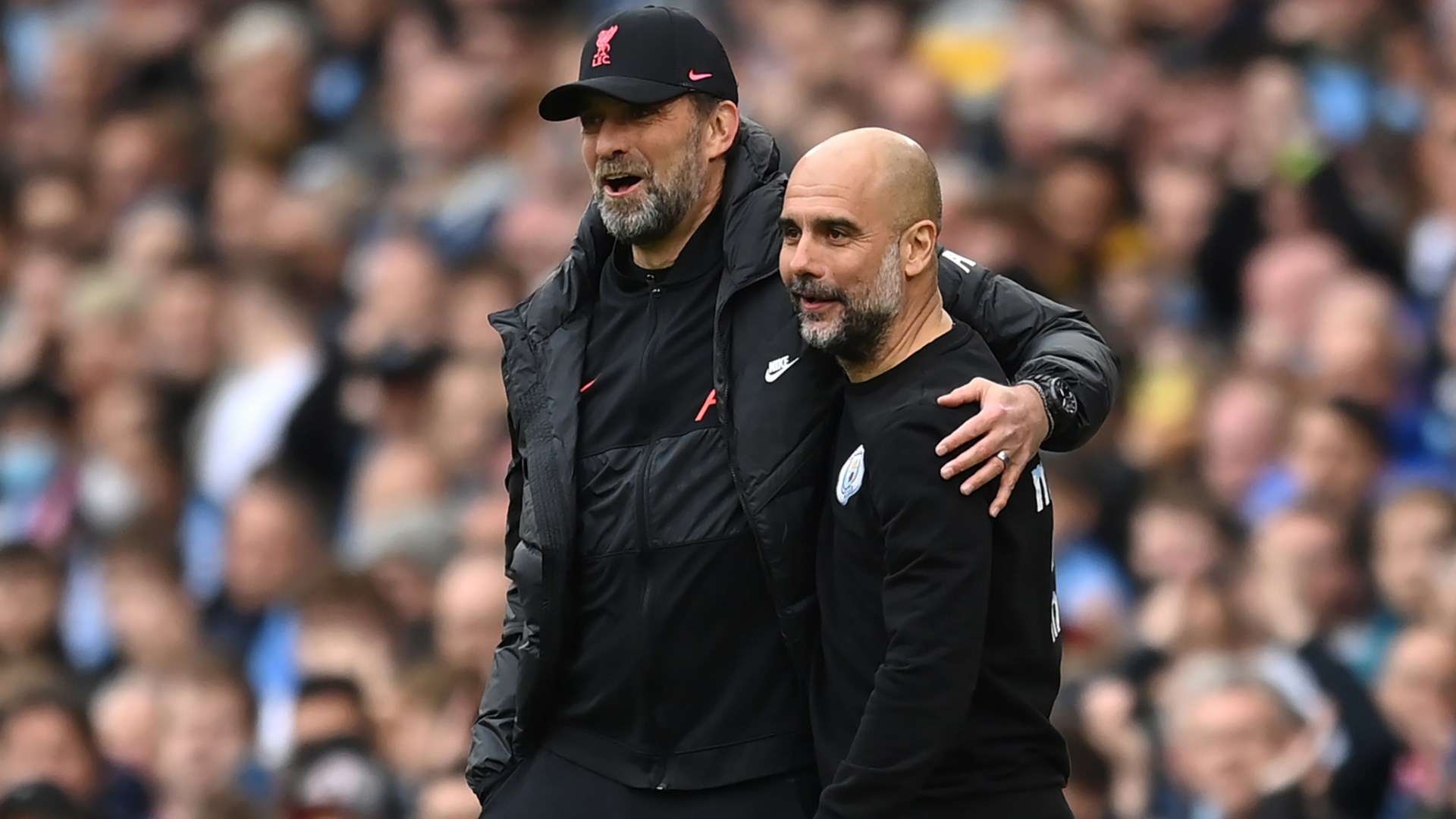 Pep Guardiola Jurgen Klopp