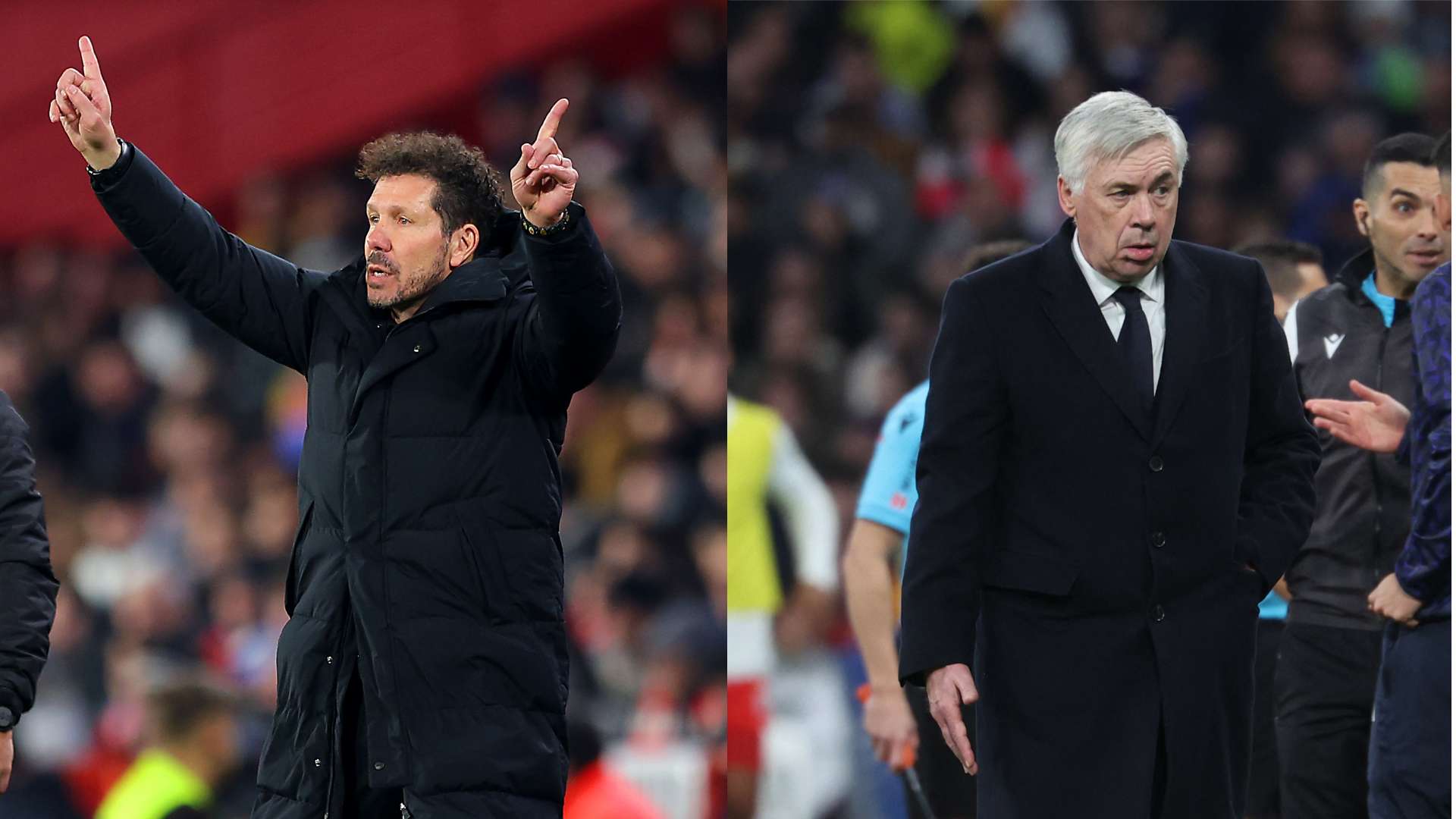 Carlo Ancelotti Diego Simeone 2023-24