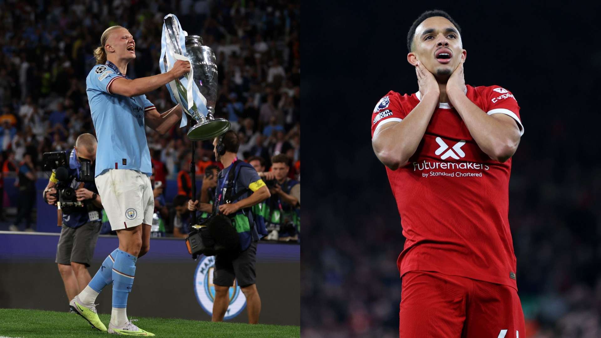 Erling Haaland Trent Alexander-Arnold