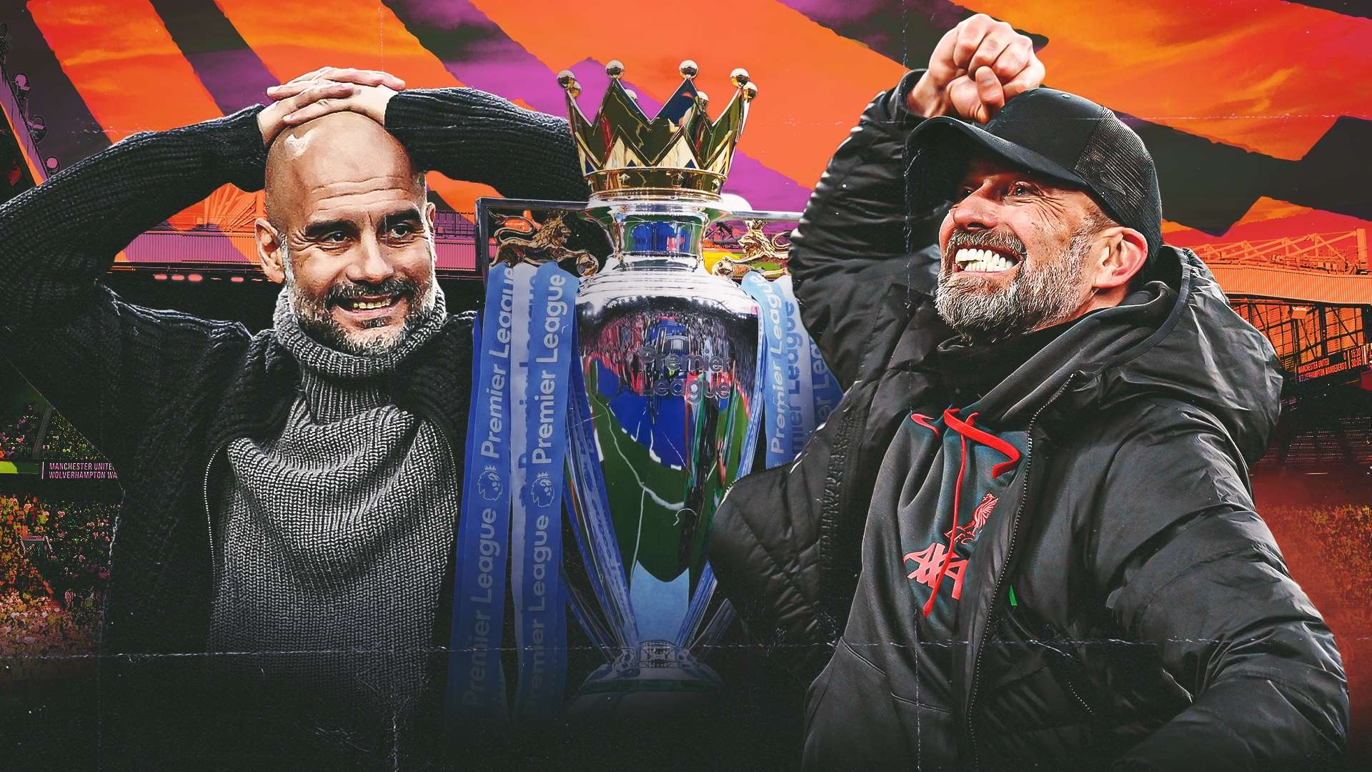 Jurgen Klopp Pep Guardiola 2023-24 GFX