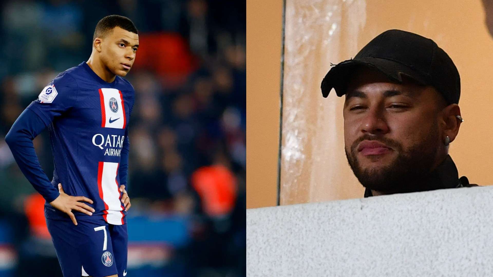 Neymar Mbappe PSG