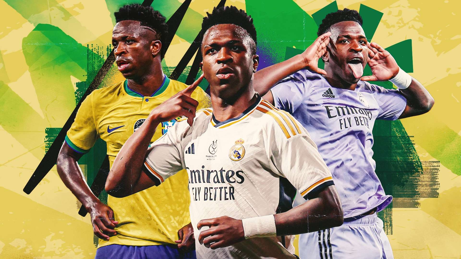 Vinicius Junior Real Madrid Brazil 2023-24 GFX