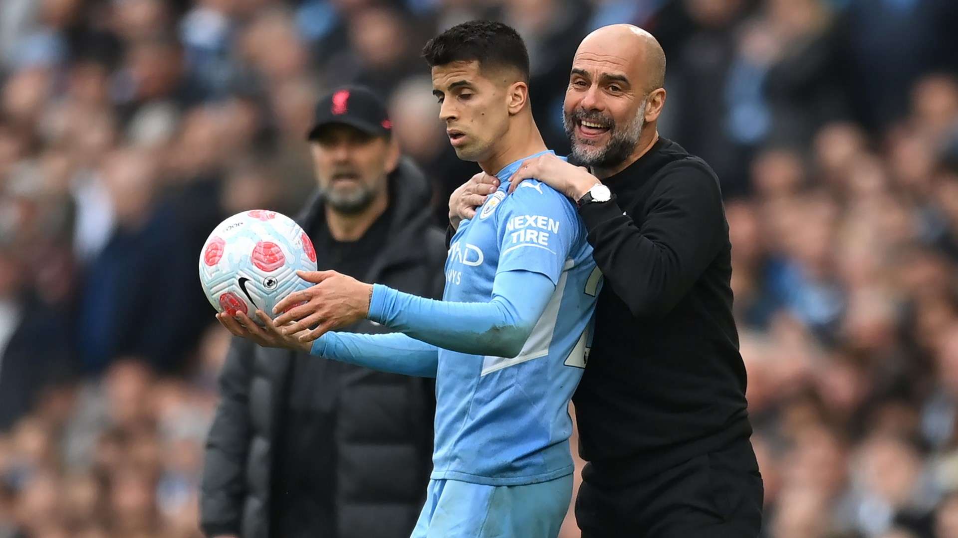 Pep Guardiola Joao Cancelo