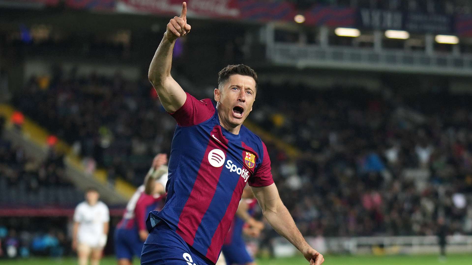 Robert Lewandowski Barcelona Valencia