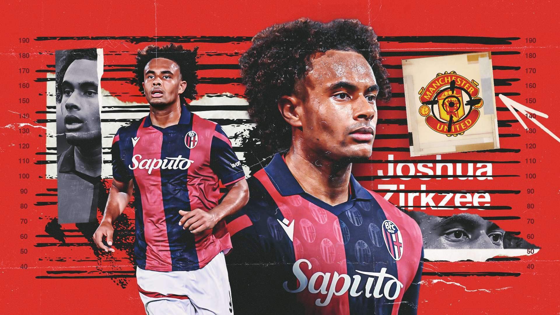 Joshua Zirkzee Man Utd GFX