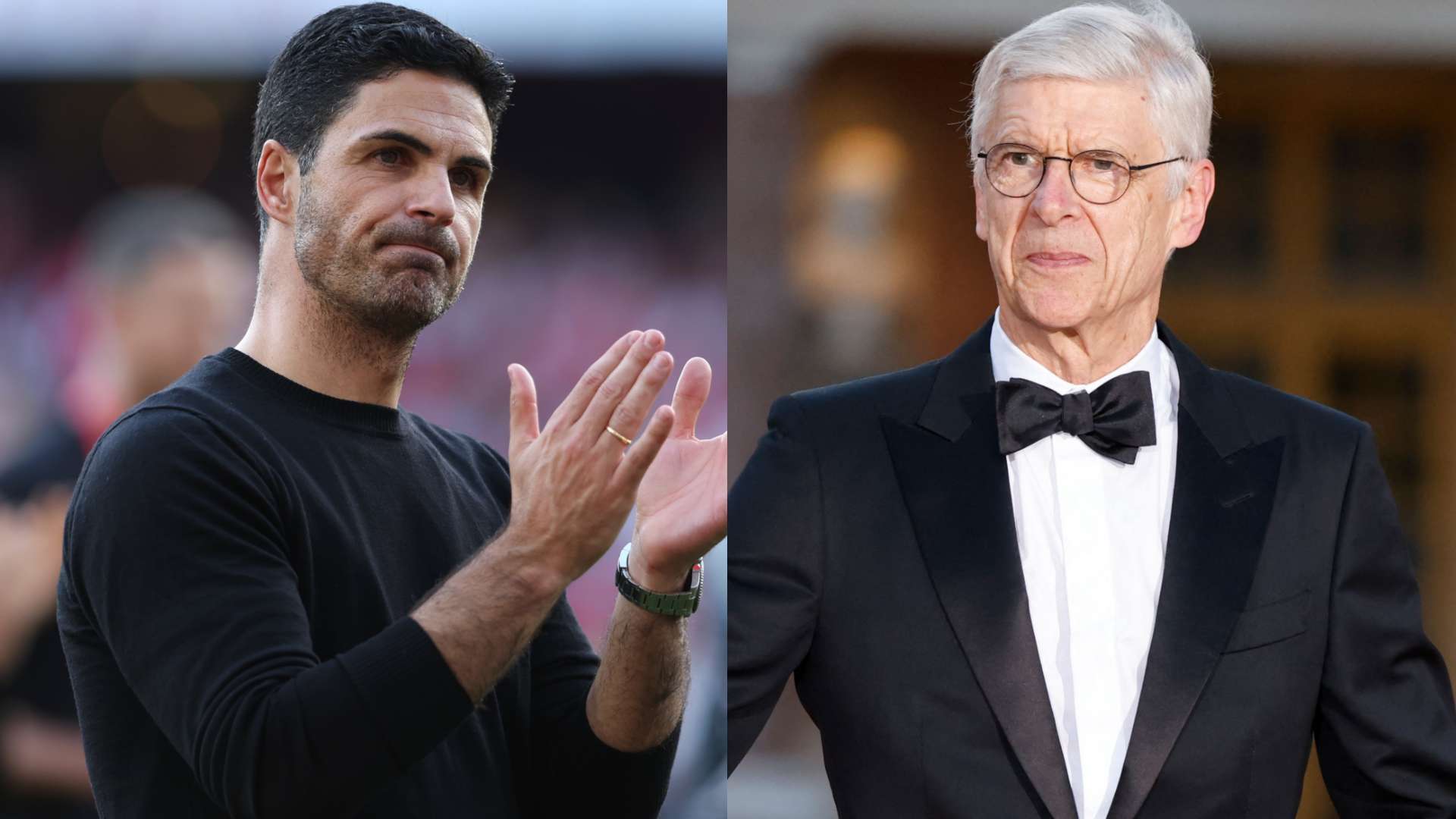 Mikel Arteta Arsene Wenger split