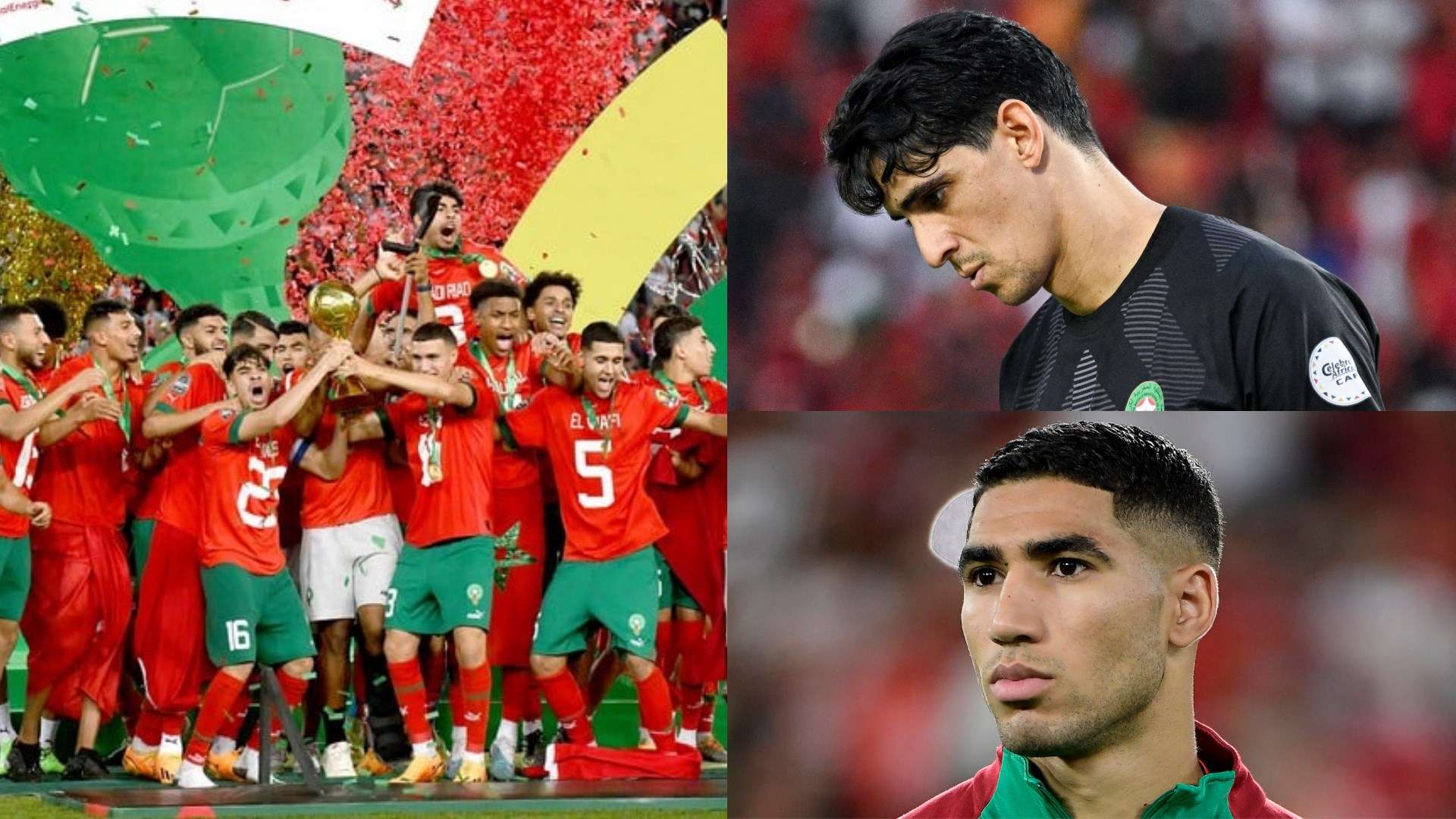 Morocco U23 - Yassine Bounou - Achraf Hakimi