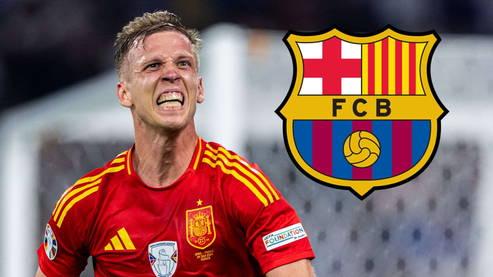 Dani Olmo Barcelona GFX