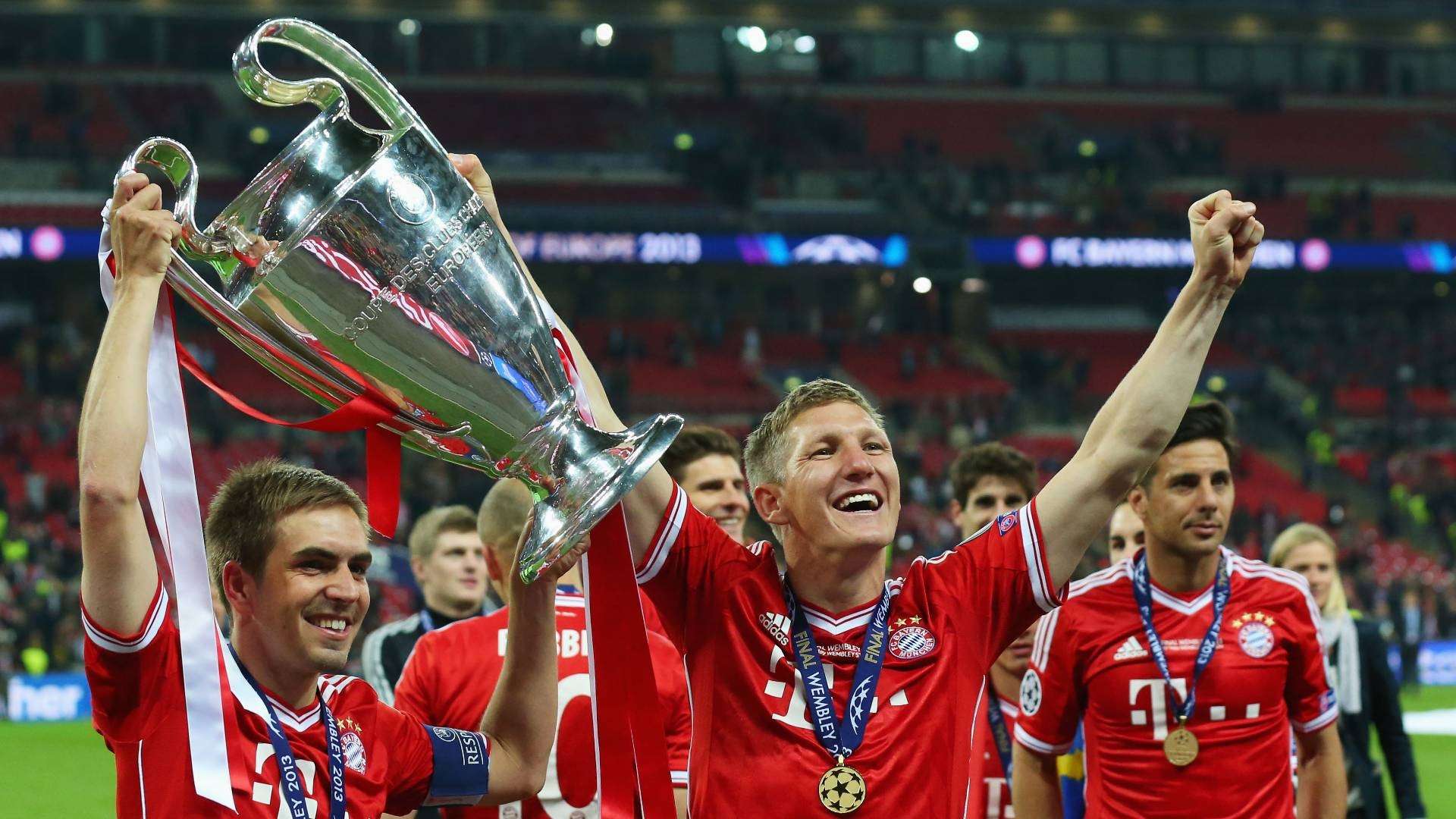 Bastian Schweinsteiger Philipp Lahm Champions League 2013