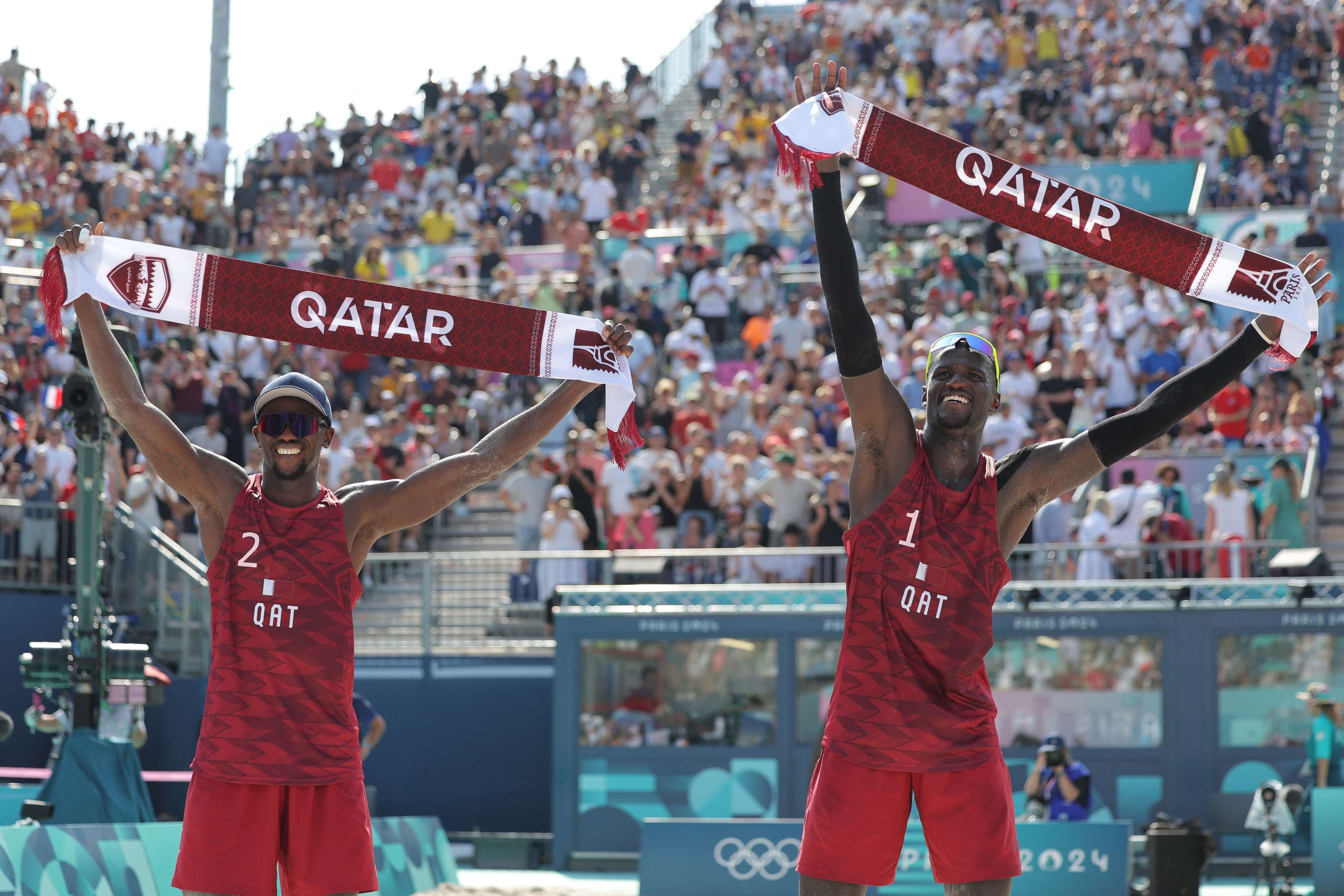 BEACH VOLLEYBALL-OLY-PARIS-2024-QAT-AUS