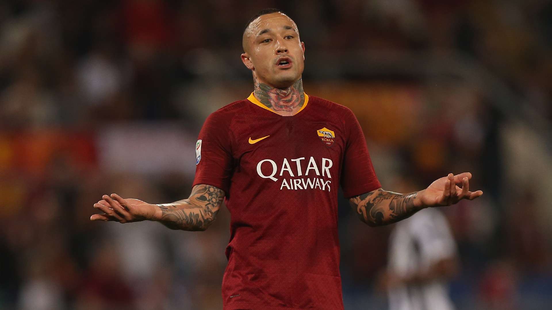 Radja Nainggolan Roma Juventus Serie A