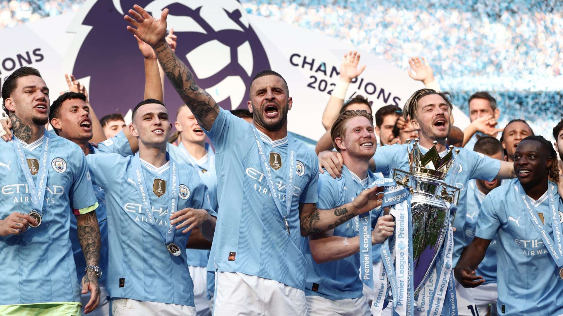 Man City champions 2023-24