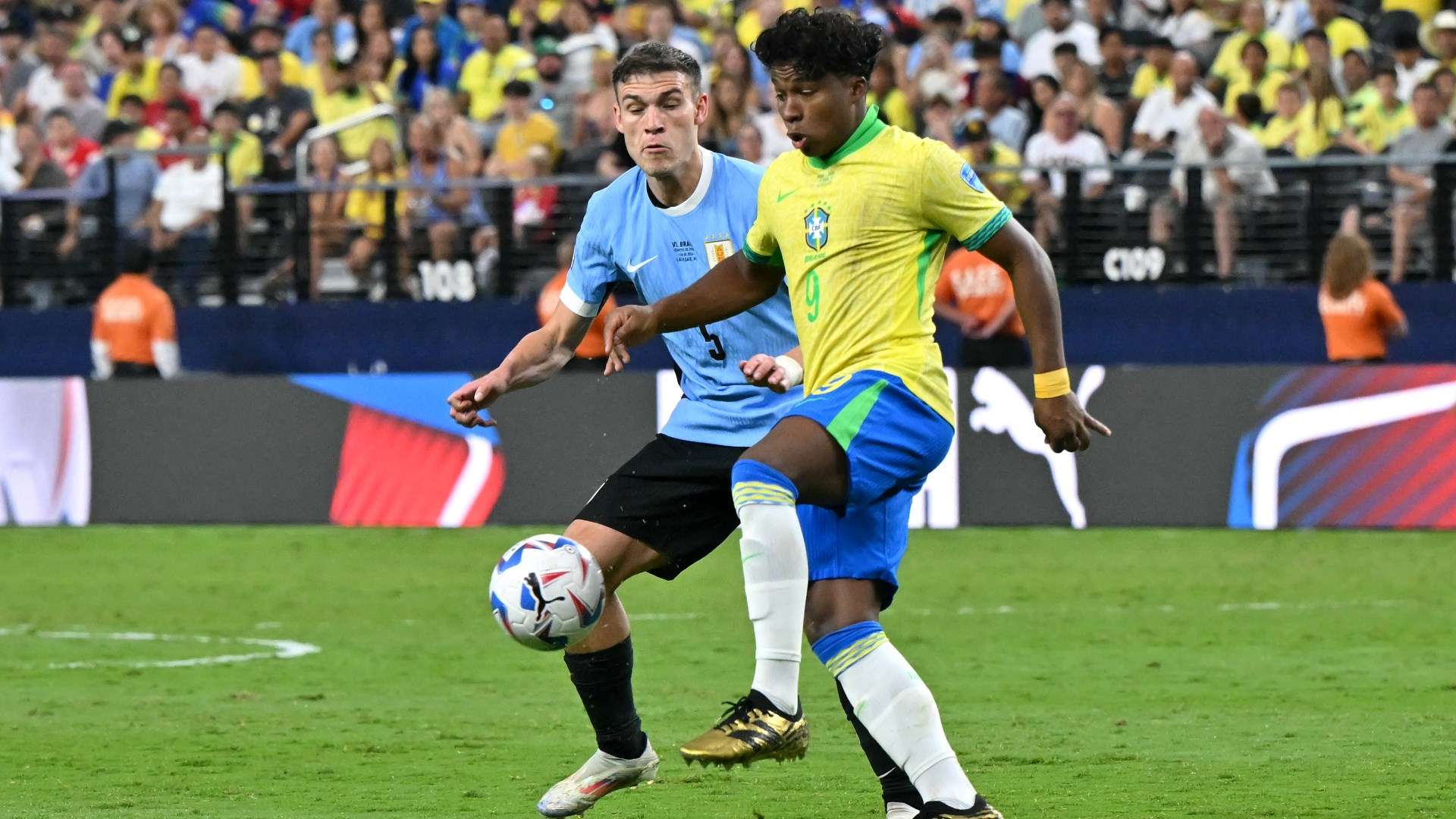 Endrick Brazil Uruguay Copa America 2024