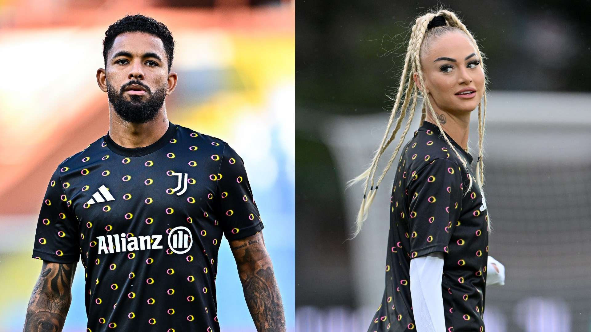 Douglas Luiz Alisha Lehmann Juventus