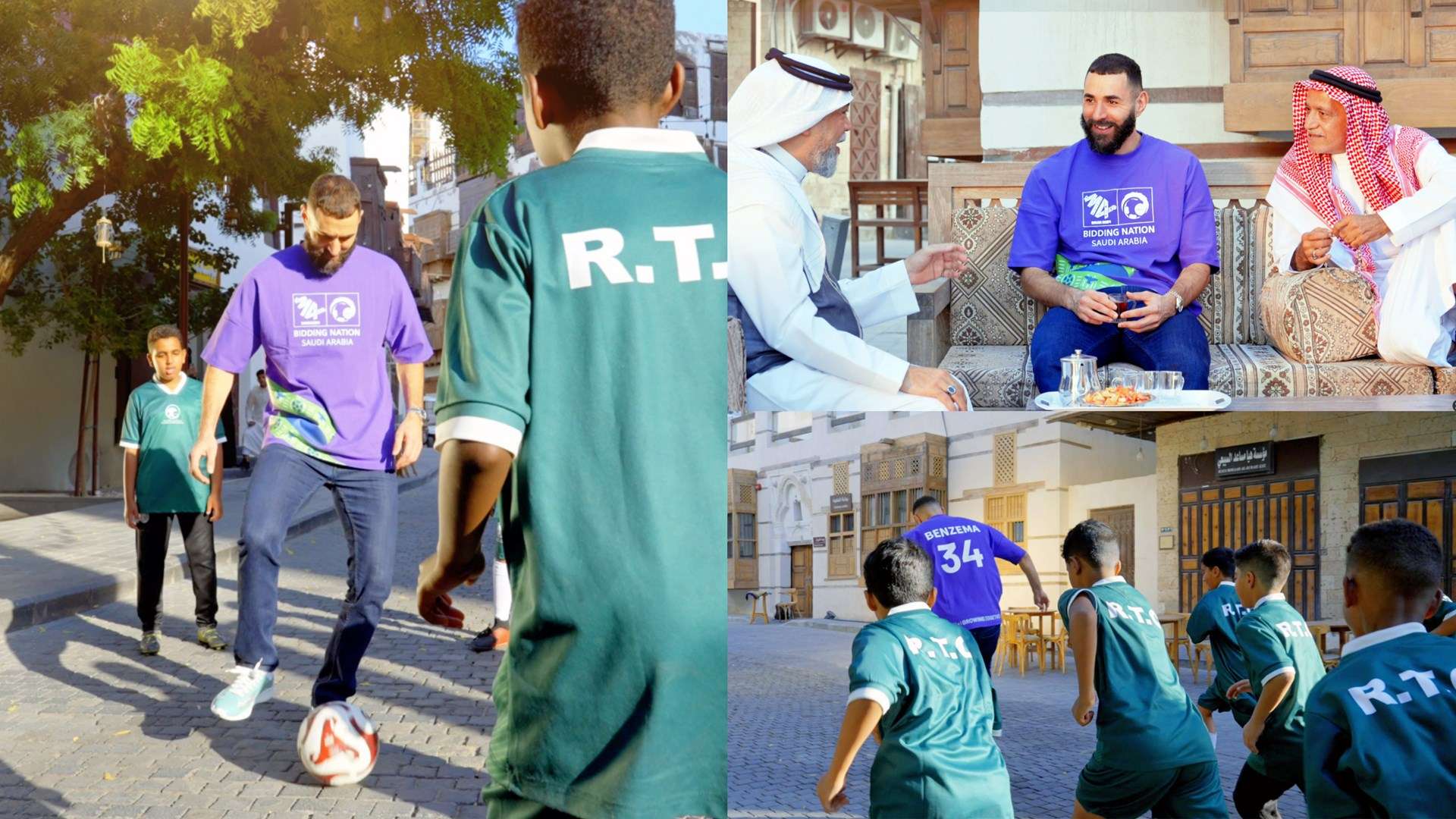 Karim Benzema World Cup 2034 Saudi bid