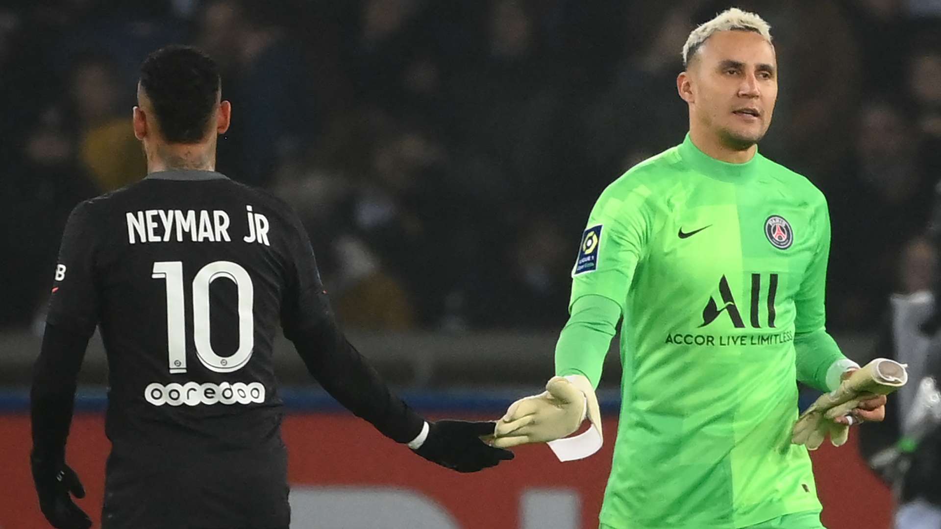 PSG Neymar Keylor Navas