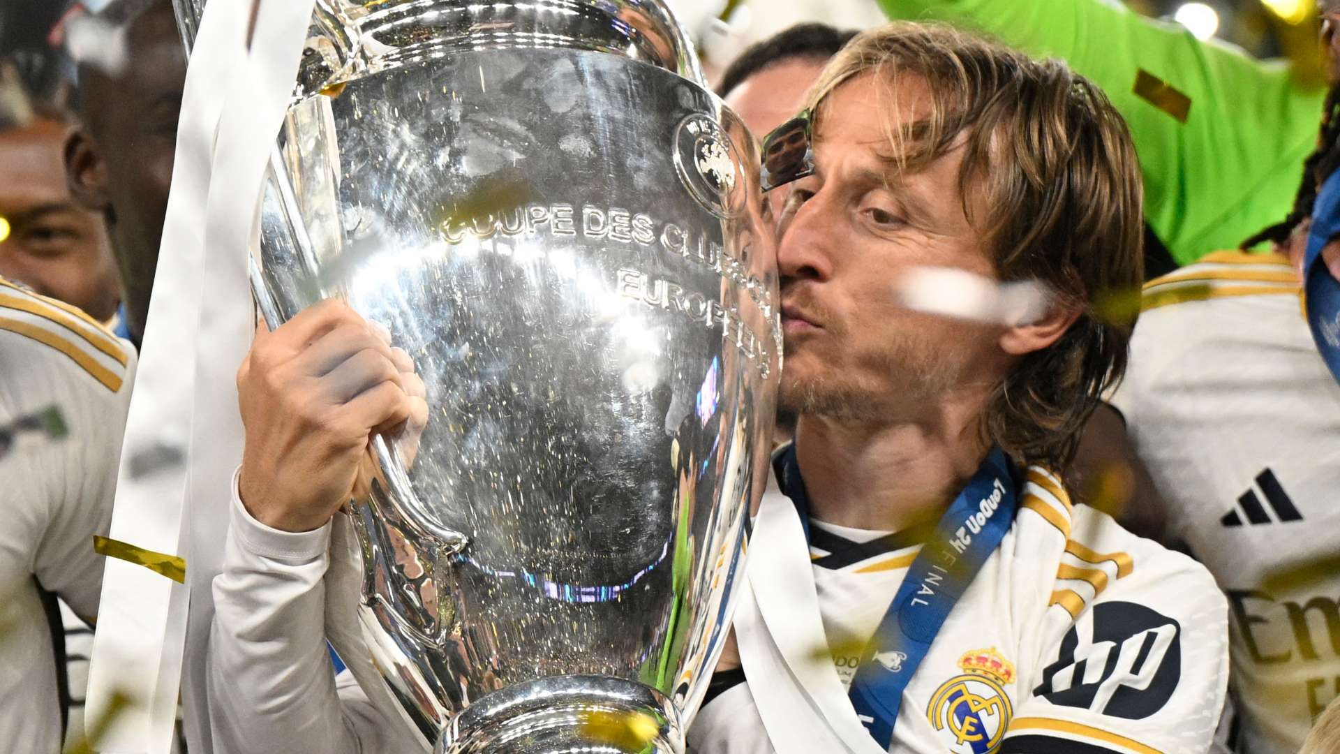 Luka Modric Real Madrid Champions League trophy 2024