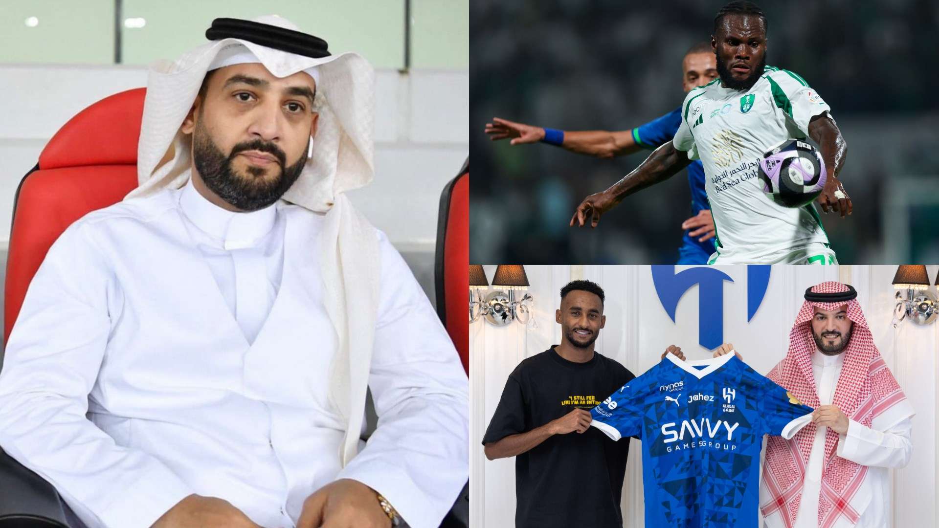 Khalid Aleisa Franck kessie Moteb Alharbi