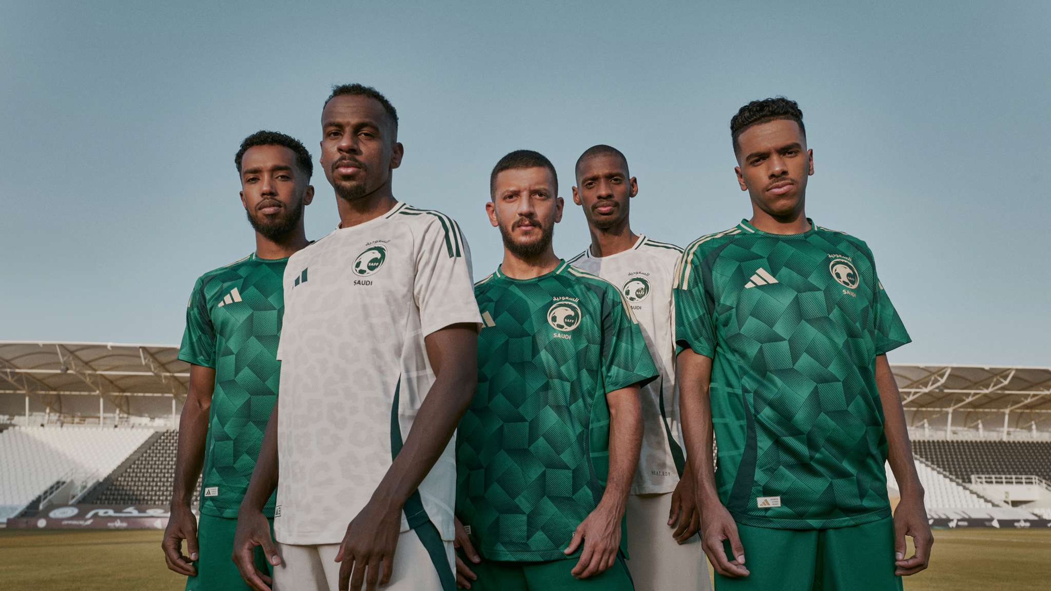 ADIDAS UNVEILS THE SAUDI ARABIAN FOOTBALL FEDERATION HOME AND AWAY JERSEYS