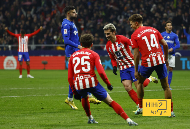 atlético madrid vs getafe