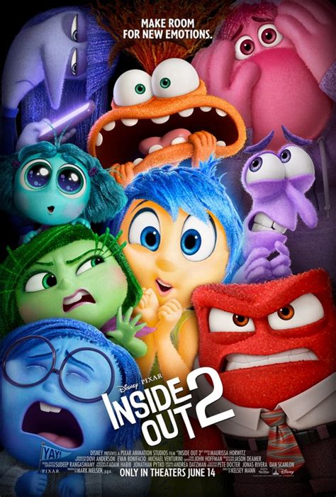 Inside Out 2 Movie Poster (#2 of 27) - IMP Awards