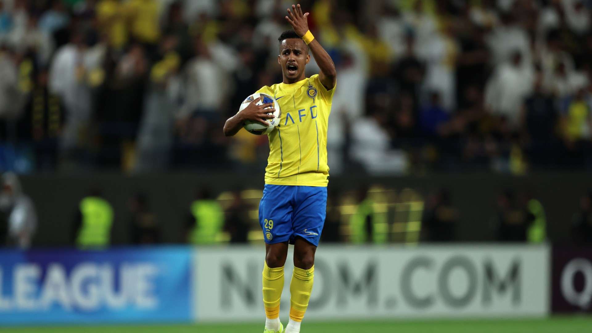 شاهد بالفيديو.. طريقة إعلان النصر عن رحيل عبدالله مادو من النصر 